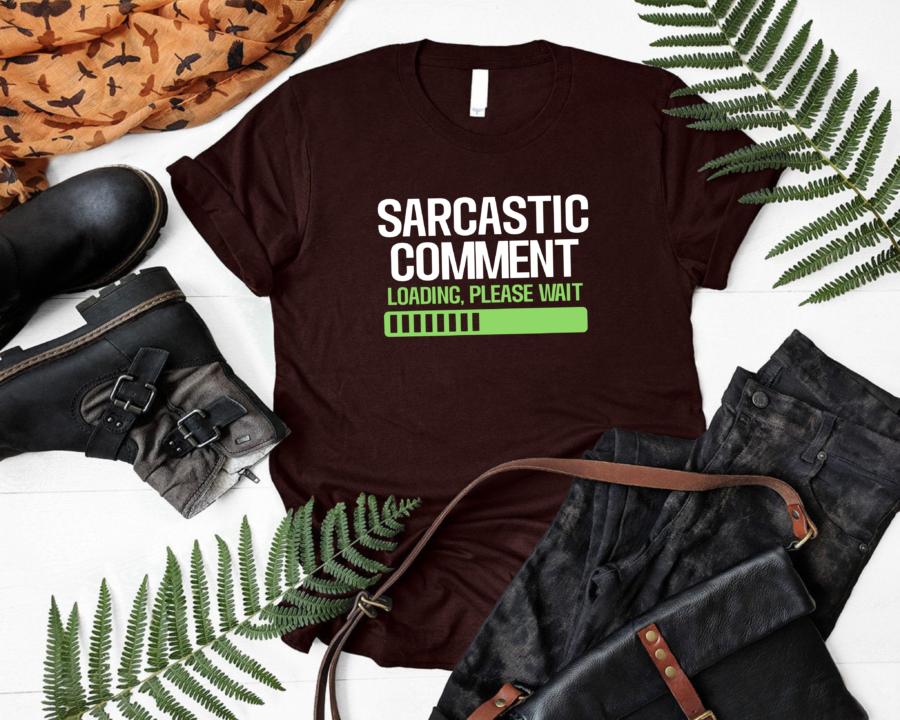 sarcastic comment loading please wait