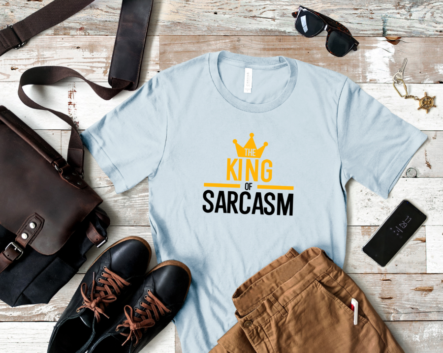 Skyblue Men the king of sarcasm